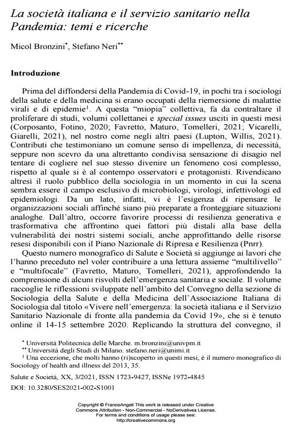 Anteprima articolo