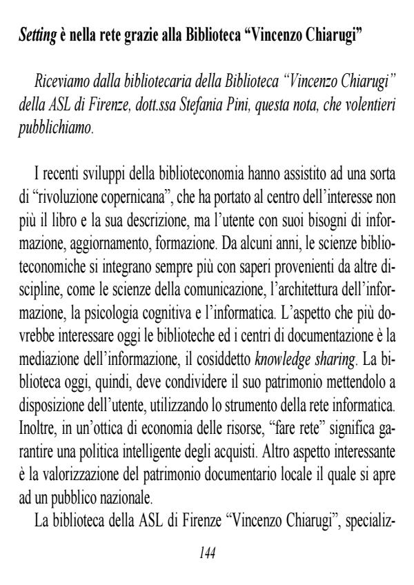 Anteprima articolo