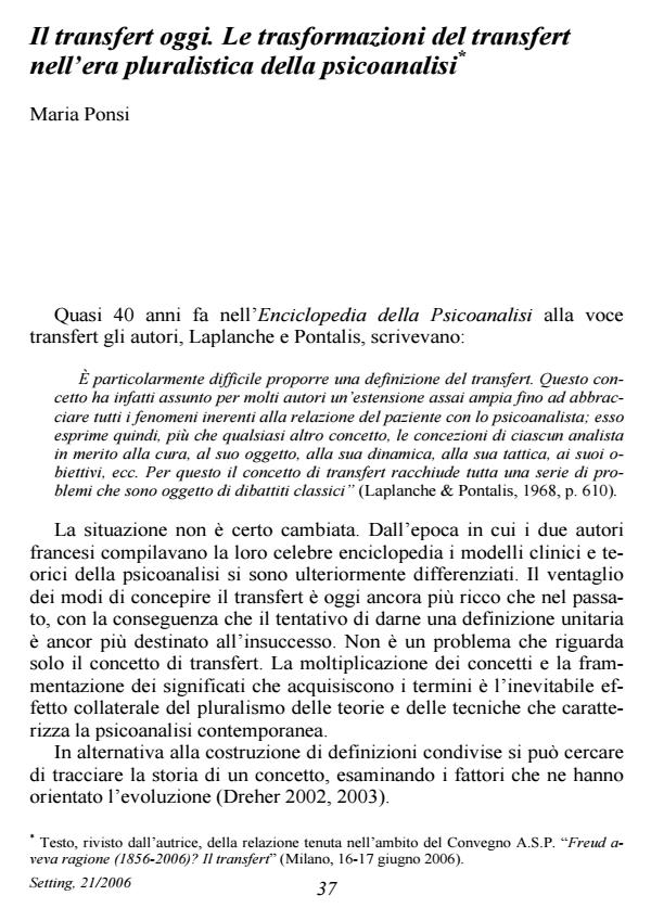 Anteprima articolo