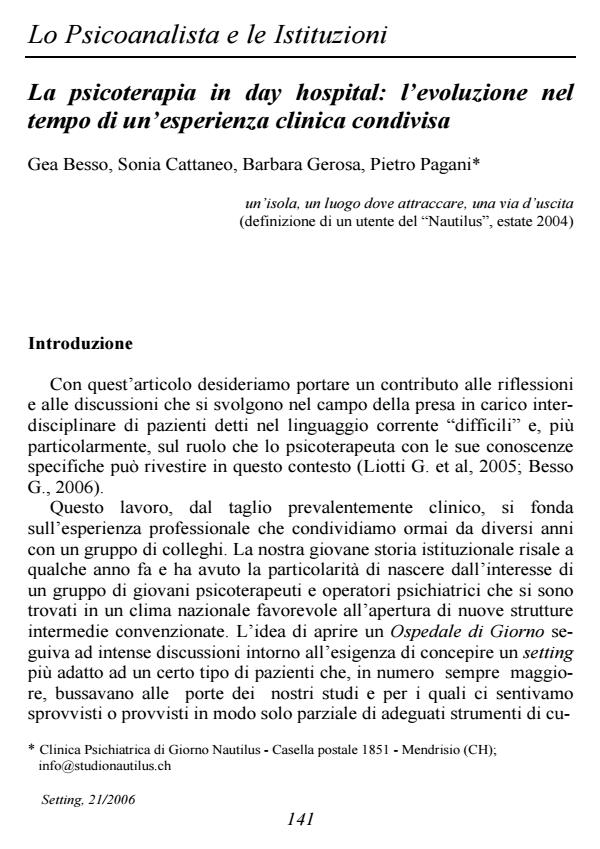 Anteprima articolo