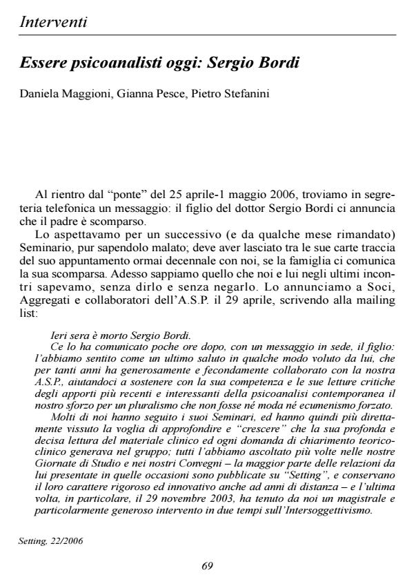 Anteprima articolo