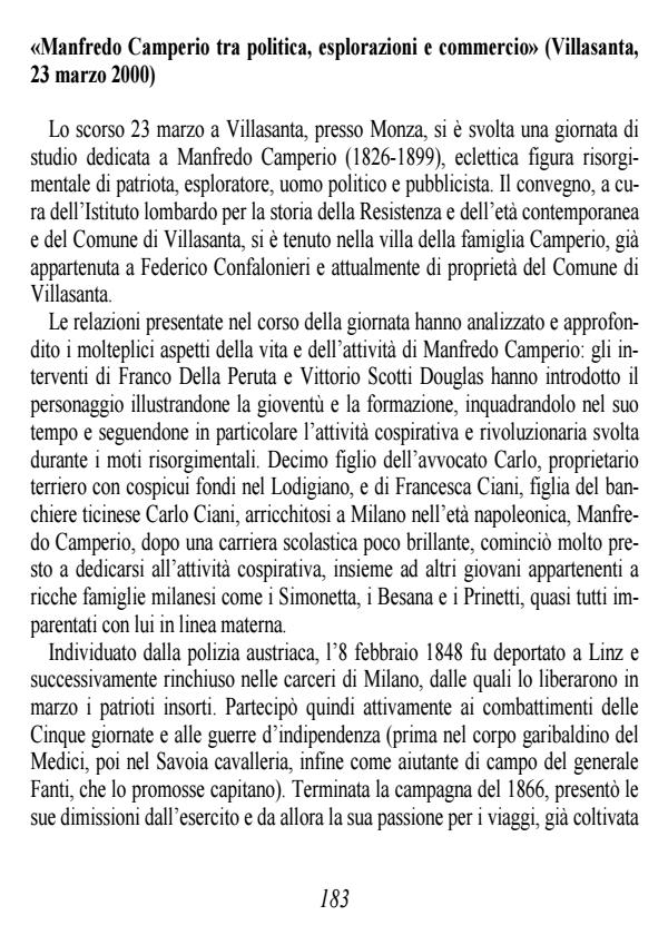 Anteprima articolo