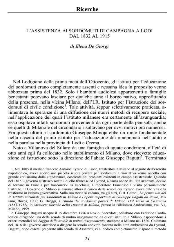 Anteprima articolo