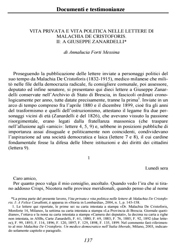 Anteprima articolo