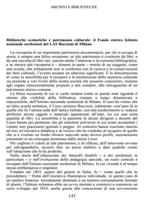 Anteprima articolo