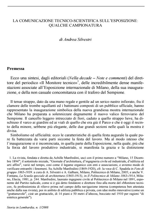 Anteprima articolo