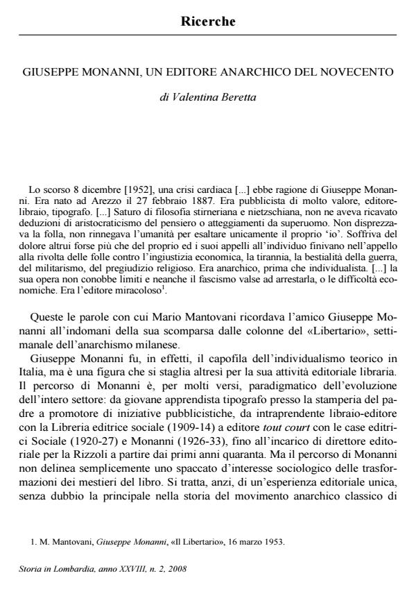 Anteprima articolo