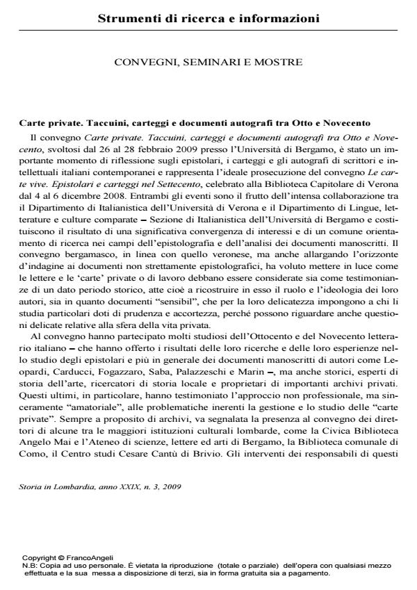 Anteprima articolo