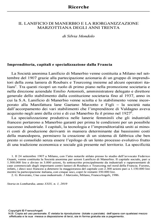 Anteprima articolo