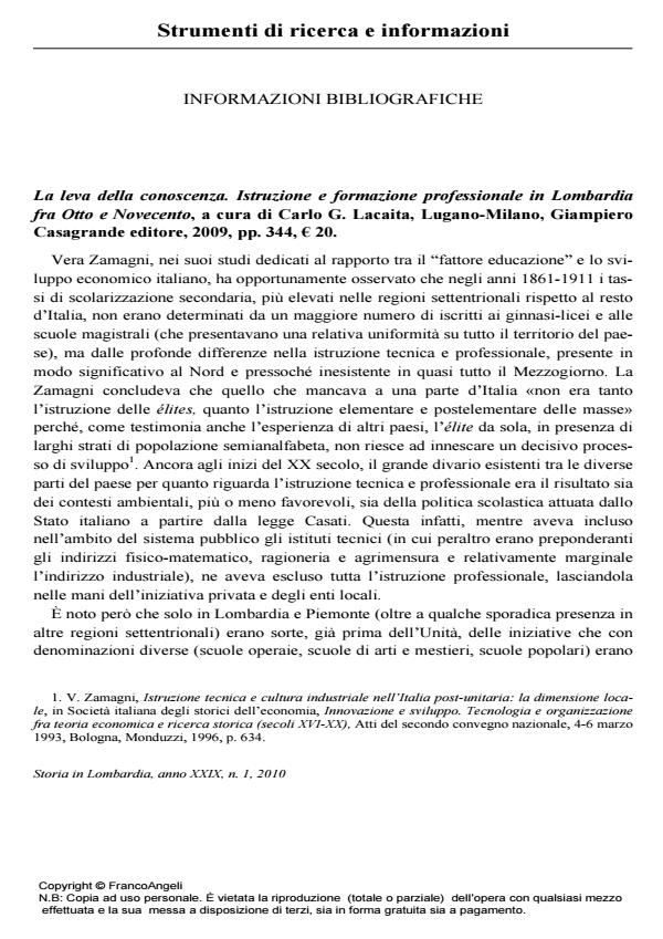 Anteprima articolo