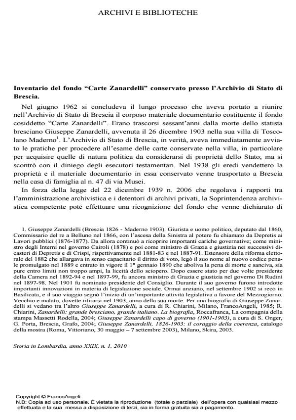 Anteprima articolo