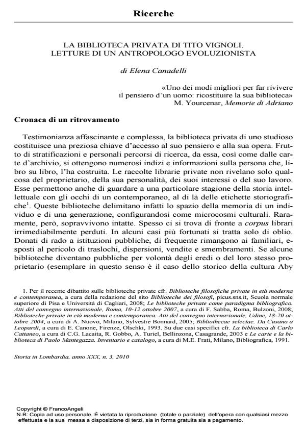 Anteprima articolo