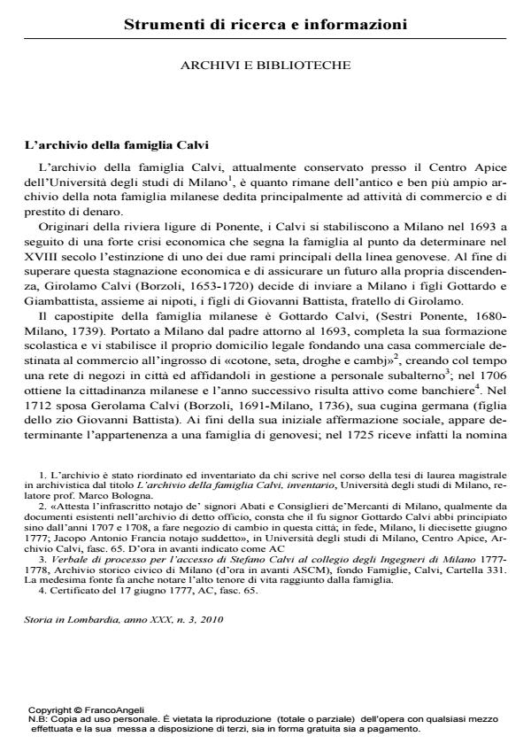 Anteprima articolo