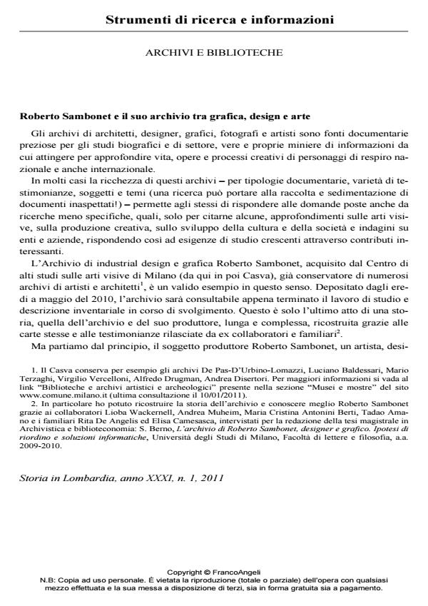 Anteprima articolo