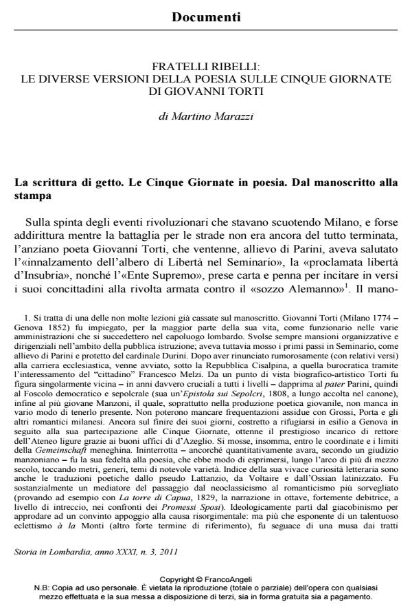 Anteprima articolo