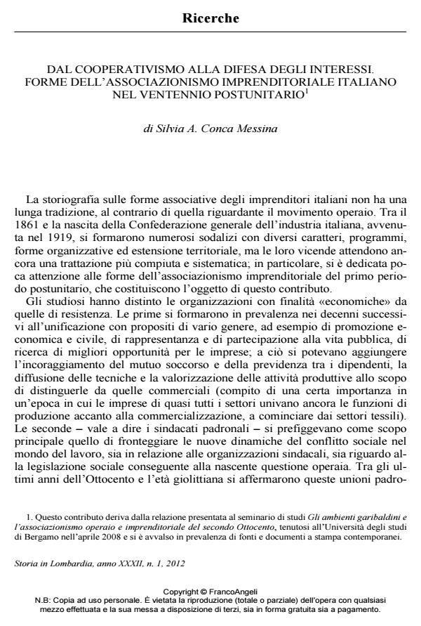 Anteprima articolo