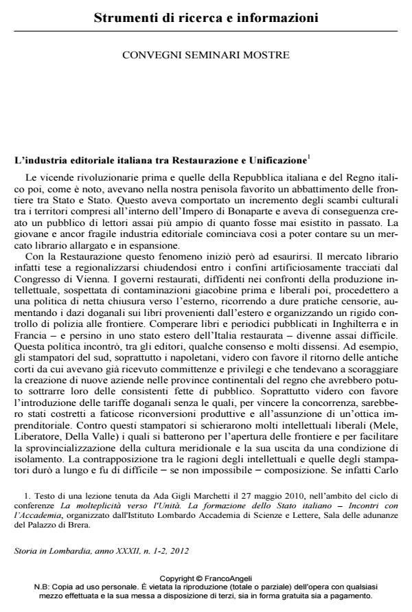 Anteprima articolo