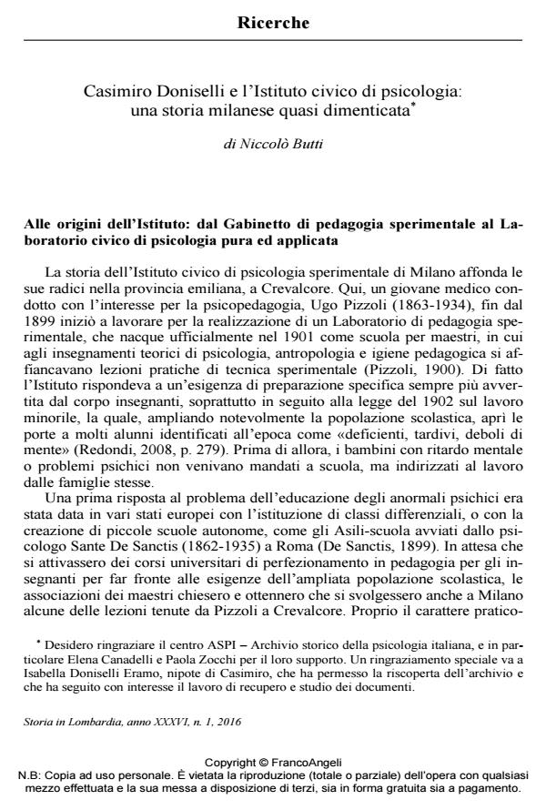 Anteprima articolo