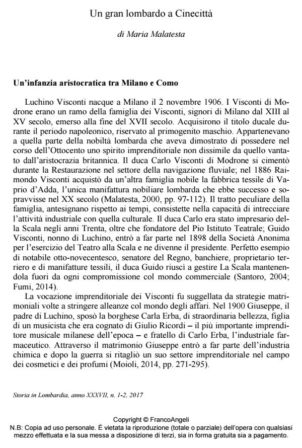 Anteprima articolo