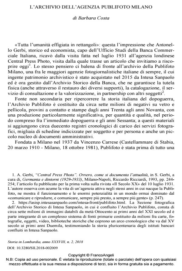 Anteprima articolo