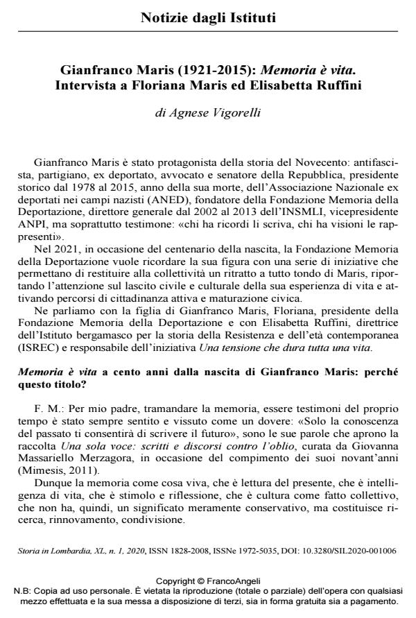 Anteprima articolo