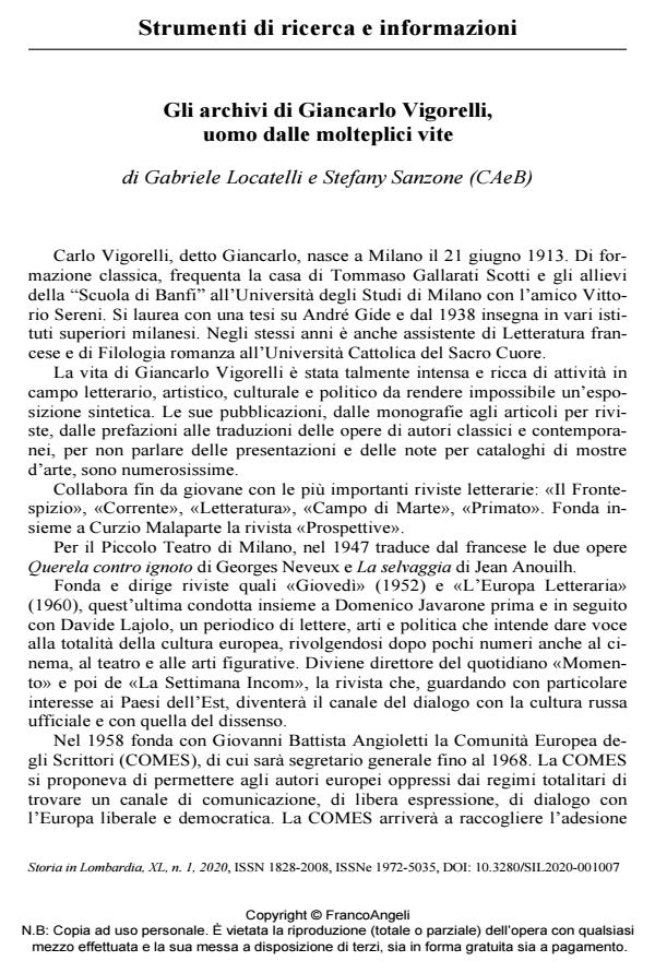 Anteprima articolo