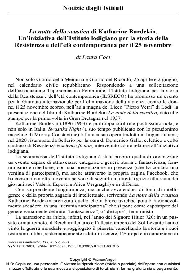 Anteprima articolo