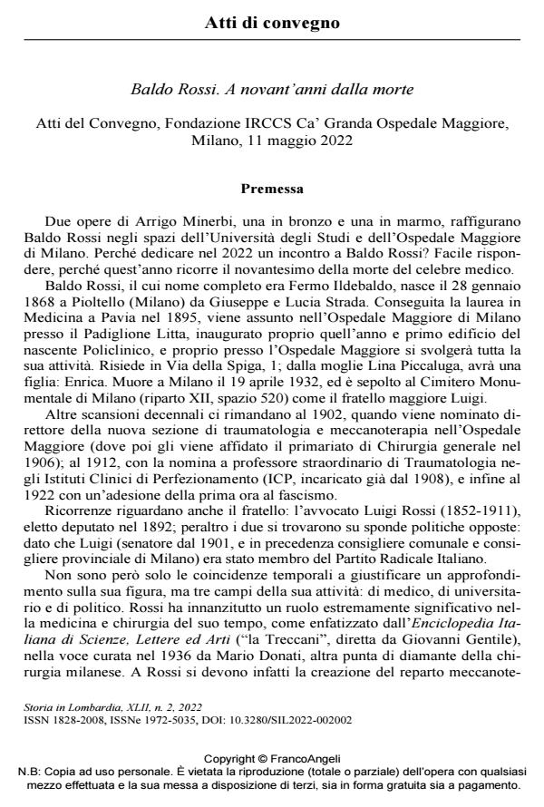 Anteprima articolo