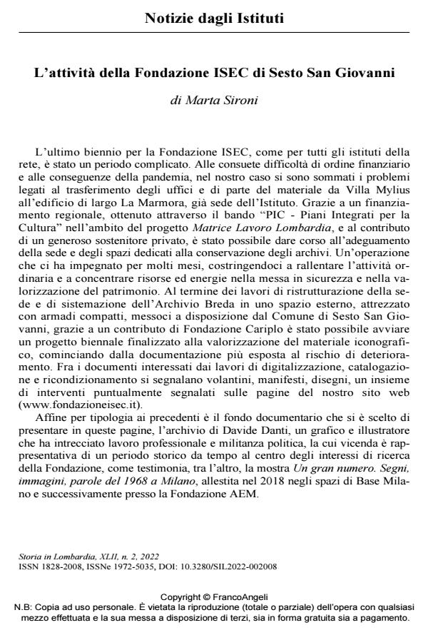 Anteprima articolo