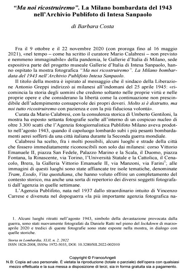 Anteprima articolo