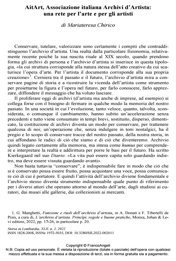 Anteprima articolo