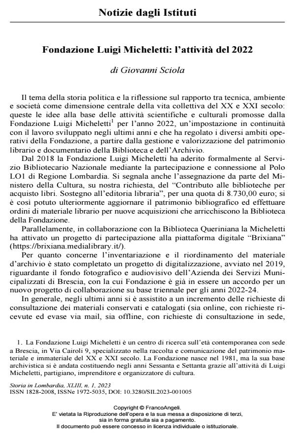 Anteprima articolo