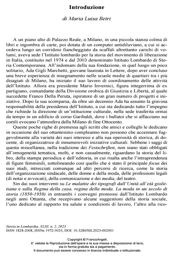 Anteprima articolo