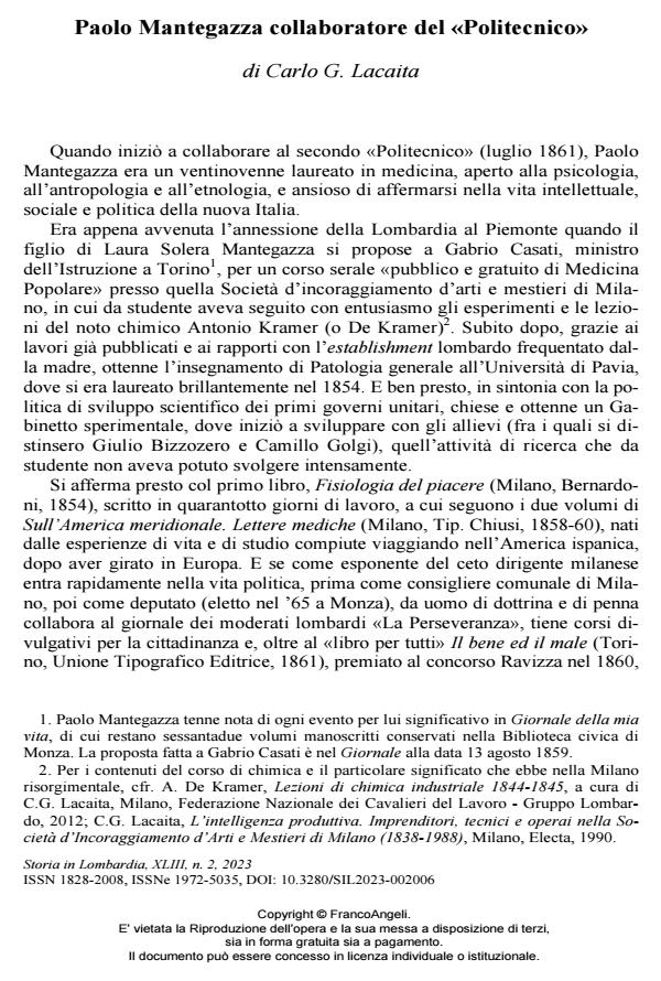 Anteprima articolo