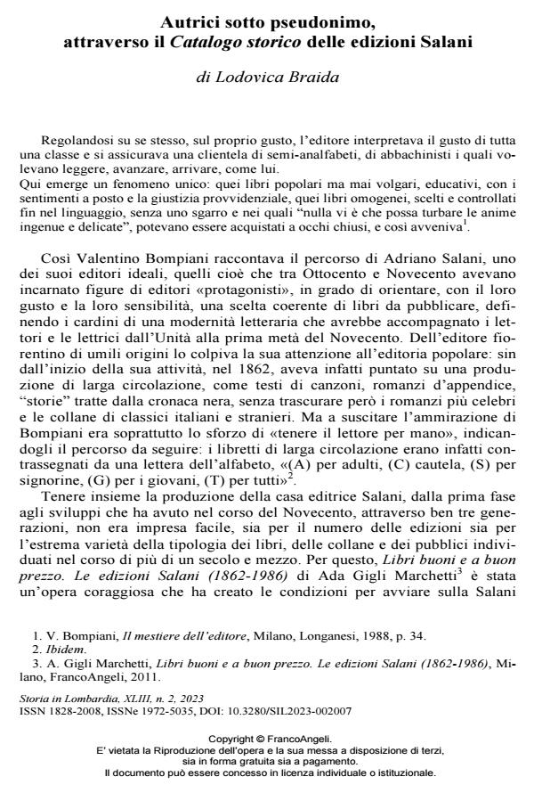 Anteprima articolo