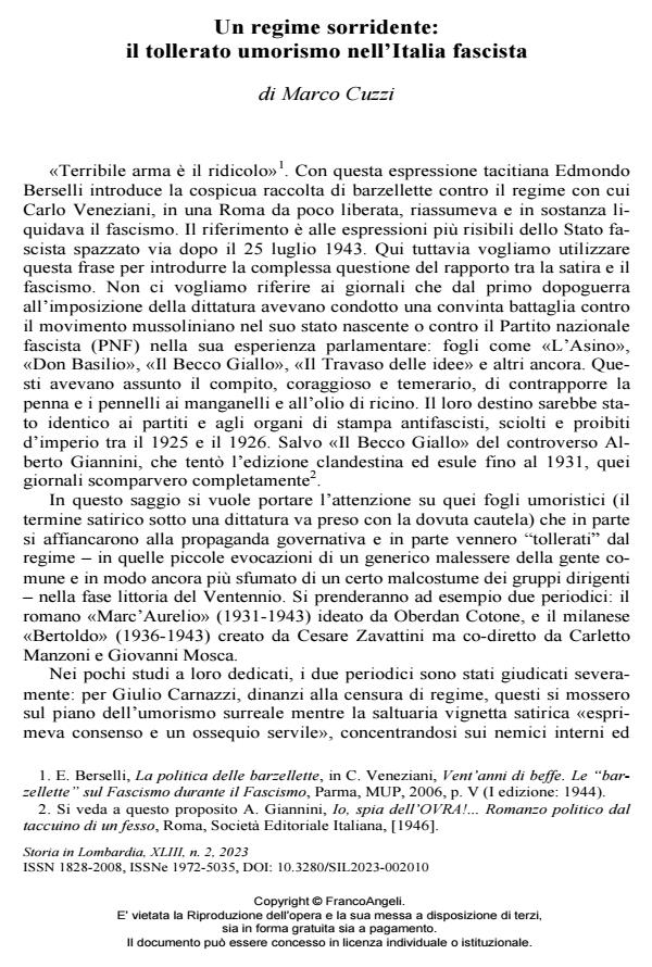 Anteprima articolo