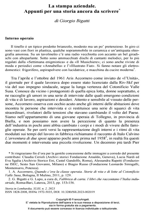 Anteprima articolo