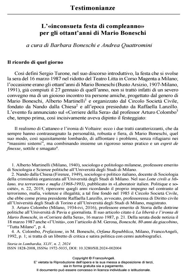 Anteprima articolo