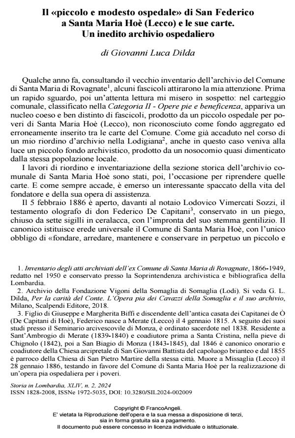 Anteprima articolo