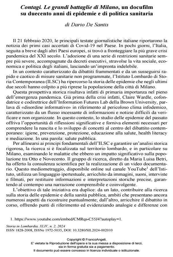 Anteprima articolo