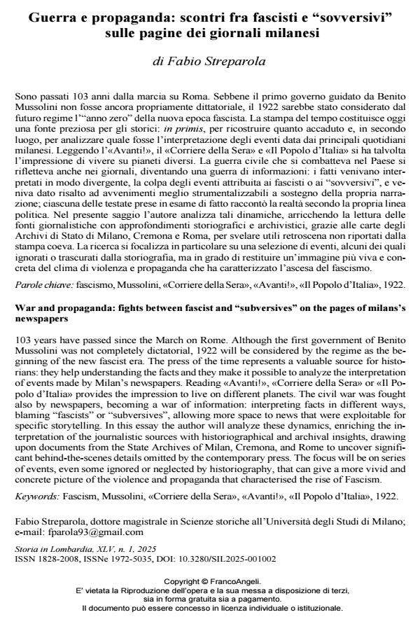 Anteprima articolo