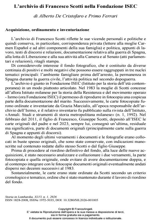 Anteprima articolo