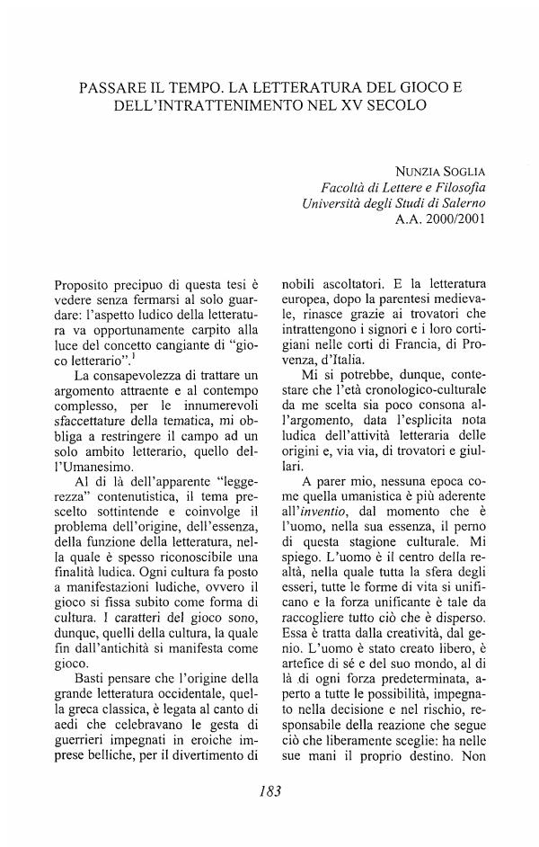 Anteprima articolo