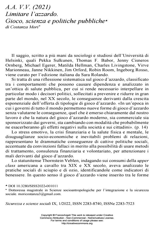 Anteprima articolo