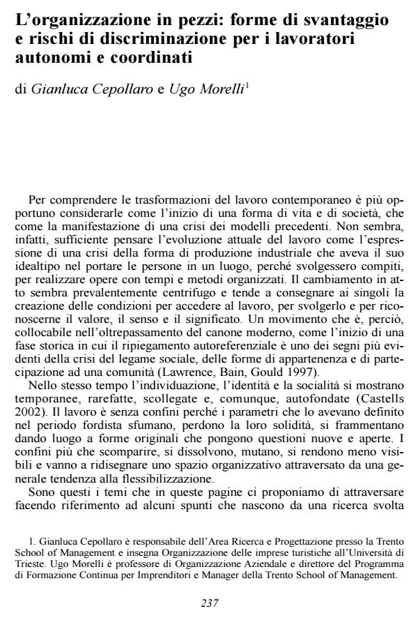 Anteprima articolo