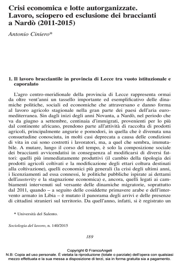 Anteprima articolo