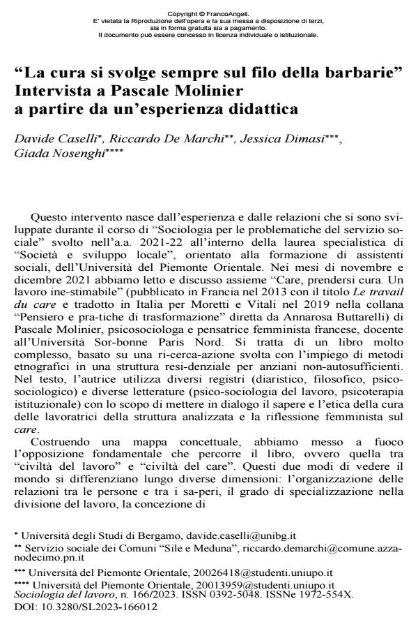 Anteprima articolo