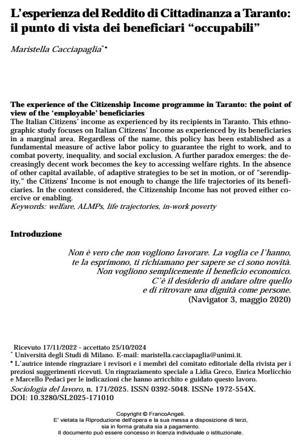 Anteprima articolo
