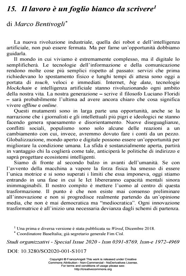 Anteprima articolo