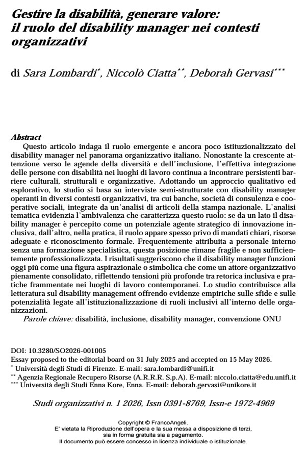 Anteprima articolo
